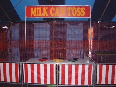 Milk Can Toss
