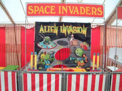 Space Invaders Carnival Game