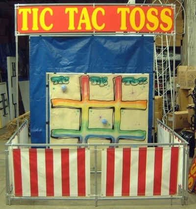Tic Tac Toss Carnival Game