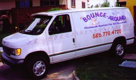 Bounce Around Van - Moonwalk Rentals For All Occassions