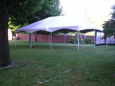 Canopy Tent 18x20. Frame Tent 15x15 20x20 20x30 20x40