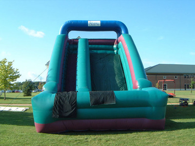 Slides Inflatable Moonwalk Bouncer