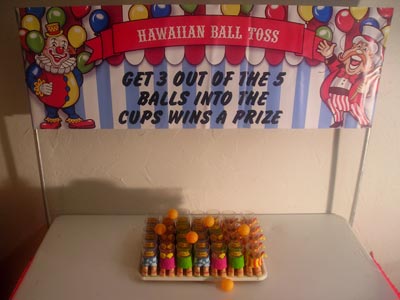 Hawaiian Ball Toss