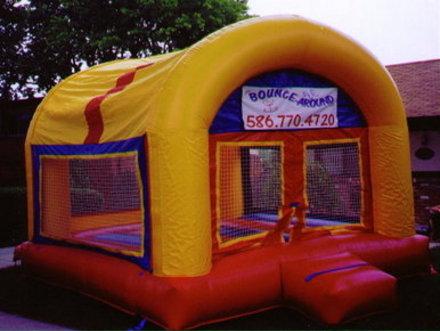 Big Inflatable Moonwalk Bouncer