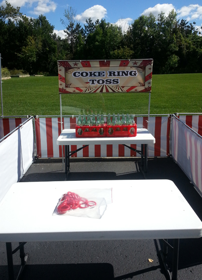 Coke Ring Toss Carnival Game