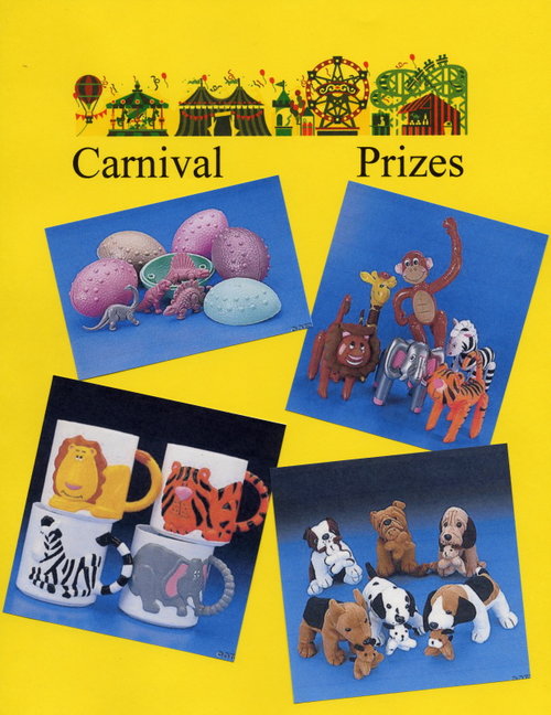 Carnival Prizes - Dinosaurs, Inflatables, Zoo Mugs, Stuffed Animals