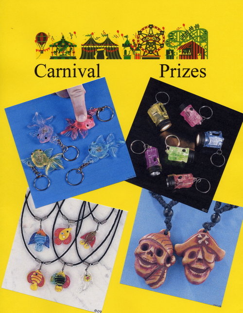 Carnival Prizes - Key Chains, Necklaces